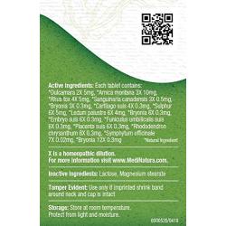 MediNatura T-Relief Pet Arthritis Pain with Arnica + 12 Active Pain Relievers - 90 Tablets