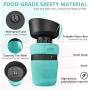lesotc Pet Water Bottle for Dogs, Dog Water Bottle Foldable, Dog Travel Water Bottle, Dog Water Dispenser, Lightweight & Convenient for Travel BPA Free