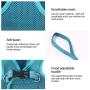 Glorisun Breathable Harness for Pet, Adjustable No Pull Harness for Dog & Cat, Dog Vest with 2 Leash Clips