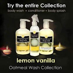 Best Shot Pet Scentament Spa Oatmeal Body Wash, Lemon Vanilla