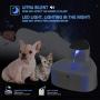 Didog 100oz/3L Pet Water Fountain for Dogs Cats, Large Capacity Automatic Dog Water Dispenser with LED Light, Filtered Cat Water Fountain for Multiple Pets Animals Healthy Drinking