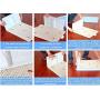 DAN Newest Design Indoor/Outdoor Pet Potty Puppy Toilet with Simulation Wall