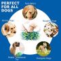 VICARKO Snuffle Mat Interactive Dog Toys for Boredom Dog Bowl Mat Dog Food Mat Dog Feeding Mat Dog Games Treat Dispensing Puzzles Mat for Large Small Smart Dogs Entertainment