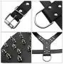 Didog Leather Spiked & Studded Medium & Large Dog Harness for Pit Bulldog Mastif Didog Leather Spiked & Studded Medium & Large Dog Harness for Pit Bulldog Mastif
