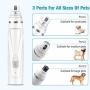 Tbrand Dog&Cat Clippers and Nail Trimmers-2 in 1 Dog Nail Grinder for Professional Dog Grooming Tool for Small Medium Large Breeds