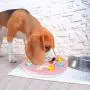 【2021 Upgraded】 Dog Puzzle Toys for Puppy Treat Training Interactive Dog Toys for Pet Cat & Dog Slow Feeder Food Dispenser Dog Treat Puzzle Toy Games for Small Large Dogs （Upper Disk Pink