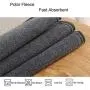 NHILES Upgrade Reusable Extra Large Pee Pads 72'' x 72'',Washable Puppy Pee Pads with Fast Absorbent, Waterproof, Reusable, Non-Slip for Training, Travel, Whelping, Incontinence,Playpen