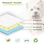 Pet Washable Pee Pads 2 Pack Waterproof Reusable Training Pads Super Absorbent Non-Slip for Dog Cat Guinea Pig Rabbit Playpen Housebreaking Indoor Potty Training Whelping Incontinence Travel
