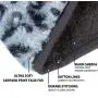 Thermal Cat Pet Dog Connectable Warming Bed Mat, Comfortable Nap, Sleeping and Crate Mat for Cats - Includes Buttons to Attach Mats Together (Gray, Large) Thermal Cat Pet Dog Connectable Warming Bed Mat, Comfortable Nap, Sleeping and Crate Mat for Cats - Includes Buttons to Attach Mats Together (Gray, Large)
