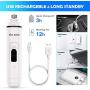 Lion Enjoy Pet Dog Nail Grinder USB Charging Electric Trimmer Clipper Paws Grooming & Smoothing for Small Medium Large Dogs Cats