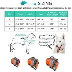 Lifeunion Polyester Dog Saddlebags Pack Hound Travel Camping Hiking Backpack Saddle Bag for Small Medium Large Dogs