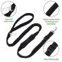 SlowTon 2 in 1 Dog Car Seat Belt + Leash, Heavy Duty Dual Use Adjustable Vehicle Seatbelt Tether Also 4FT Reflective Pet Walking Leads Durable Nylon Elastic Bungee for Training and Outdoors