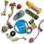 24Seven Wellness and Living Puppy Toys for Teething Small Dogs-Bundle of Chew Toys-Tug Rope Toys-Frisbees-Plush Squeaky No Stuffing Toys-Bones and Balls-Fun Dog Toy Value Packs for Small-Medium Dogs 24Seven Wellness and Living Puppy Toys for Teething Small Dogs-Bundle of Chew Toys-Tug Rope Toys-Frisbees-Plush Squeaky No Stuffing Toys-Bones and Balls-Fun Dog Toy Value Packs for Small-Medium Dogs