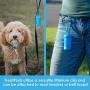 TreatPod Treat Holder for Leash - Spill Free Storage Container and Dog Training Pouch