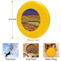 Pet Frisbee Flying Disc Dog Toy - Multifunction Midnight Sagebrush Johnathan Harris