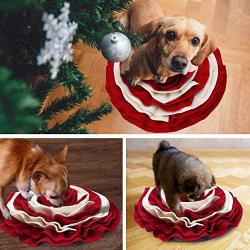 Pidsen Pet Snuffle Mat Dog Cat Slow Feeding Mat, Durable Interactive Puzzle Dog Toys, Washable Pet Feeding Nosework Treats Mat for Foraging Skills and Stress Release