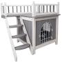 Petsfit 28'' LX21 WX25 H Indoor Cat House/Small Dog House