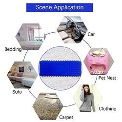 JL&LOVE Silicone Pet Hair Remover Brush Comb Grooming Brush, Cleaning for Furniture, Carpet, Clothes, Sofa, Car and Pet Nest-Blue