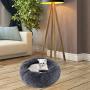 Legendog Cat Bed, Cat Bed for Indoor Cats Cat Bed Round Kitten Cushion Bed, Faux Fur Cat Beds for Small Cat and Small Dog, Plush Soft Cat Sleeping Bed Legendog Cat Bed, Cat Bed for Indoor Cats Cat Bed Round Kitten Cushion Bed, Faux Fur Cat Beds for Small Cat and Small Dog, Plush Soft Cat Sleeping Bed