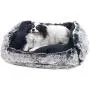 PETMAKER Small Faux Fur Black Mink Dog Bed, 23 x 19'' PETMAKER Small Faux Fur Black Mink Dog Bed, 23 x 19''