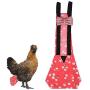 Legendog Chicken Diapers, Washable Pet Diapers Bow Tie Chicken Diaper for Tiny Bantam