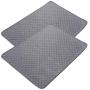 rabbitgoo Washable Pee Pads for Dogs 41 x 32, Waterproof Large Potty Training Pad Super Absorbent Non-Slip Puppy Pads Suitable for Dogs and Cats, 2 Pack, Grey