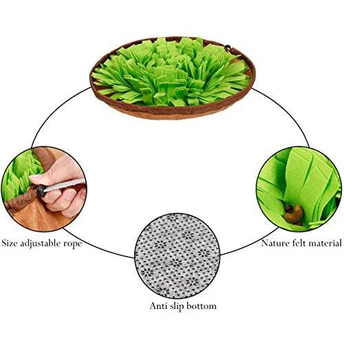Studio 21 Graphix Snuffle Mat for Dogs Large, Dog Puzzle Toys for Smart Dogs, Slow Eating Dog Bowl, Dog Interactive Toys Encourages Natural Foraging Skills