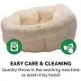 Furhaven Pet Dog Bed - Cooling Gel Memory Foam Faux Fleece and Chenille Soft Woven Traditional Sofa-Style Living Room Couch Pet Bed with Removable Cover for Dogs and Cats Furhaven Pet Dog Bed - Cooling Gel Memory Foam Faux Fleece and Chenille Soft Woven Traditional Sofa-Style Living Room Couch Pet Bed with Removable Cover for Dogs and Cats