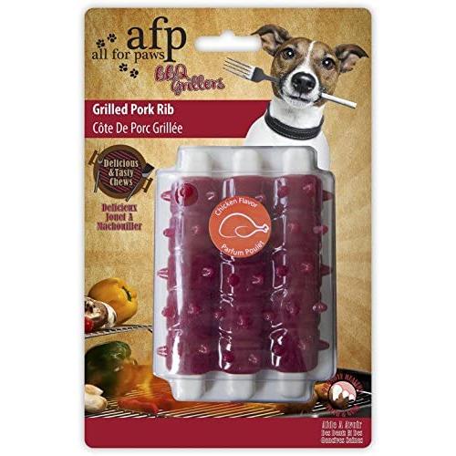 All for Paws Grilled Pork Rib Pet Toys, Chicken