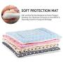 Mora Pets Ultra Soft Pet (Dog/Cat) Bed with Cute Prints | Reversible Fleece Crate Bed Mat | Machine Washable Pet Bed Liner(36-inch, Dark Blue)