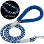 Blueberry Pet 8 Colors Durable Dog Rope Leash with Comfy Neoprene Handle