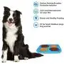 OTIME 2 Pack Dog Lick Mat with Suction Cups Dog Slow Feeder Dog Licking Mat Pet Mat Anxiety Relief Dog Cat Lick Training Licking Mat for Food, Yogurt, Peanut Butter(Blue and Red) OTIME 2 Pack Dog Lick Mat with Suction Cups Dog Slow Feeder Dog Licking Mat Pet Mat Anxiety Relief Dog Cat Lick Training Licking Mat for Food, Yogurt, Peanut Butter(Blue and Red)