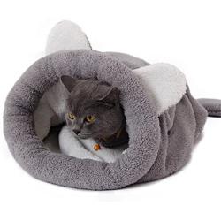 PAWZ Road Cat Sleeping Bag Self-Warming Kitty Sack Grey