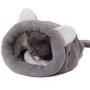 PAWZ Road Cat Sleeping Bag Self-Warming Kitty Sack Grey