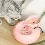 Cat Water Fountain, Quiet&Water Circulation Cat Water Dispenser, Automatic Ceramic Drinking Fountain for Cats Dogs,Pink Cat Water Fountain, Quiet&Water Circulation Cat Water Dispenser, Automatic Ceramic Drinking Fountain for Cats Dogs,Pink