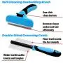 Moikin 7 in 1 Professional Pet Grooming Tool Kit Box - Dog & Cat Self Cleaning Wire Slicker Brush, Nail Clippers & File Trimmer, Deshedding Tool, Dematting Comb, Grooming Comb, Undercoat Rake, Glove