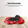 Queen.Y Pet Bed,Soft Warm Durable Fleece Pet Cushion Thick Dog Cat Puppy Comfortable Mat for Winter Autumn for Small Dog or Cat