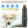 TOULIFLY Dog Nail Grinder, Pet Nail Grinder, Electric Pet Nail Grinder Gentle, Adjustable Power 2 Speed Quiet USB Rechargeable Professional Pet Nail Trimmer Paws Grooming & Smoothing Claw Care TOULIFLY Dog Nail Grinder, Pet Nail Grinder, Electric Pet Nail Grinder Gentle, Adjustable Power 2 Speed Quiet USB Rechargeable Professional Pet Nail Trimmer Paws Grooming & Smoothing Claw Care