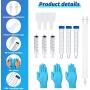 Weewooday 3 Set AI Artificial Insemination Dog Breeding Kit Artificially Inseminate Dog Kit Disposable Canine Artificial Insemination Cones Dog Semen Collection Bag for Dog Pet (15 Pieces)