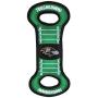 NFL Football Field DOG TOY with Squeaker. - BALTIMORE RAVENS - For Tug, Toss, and Fetch. - Tough & Durable PET TOY