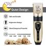 Pakolon Dog Clippers pet electrick Clippers Frequency Adjustment Low Noise USB Charging Pet Grooming Hair Clippers Kit Cat and Dog Clipper Beauty Kits Pet Nail Scissors Combs Scissors Cat Hair