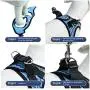 YIMEIS Dog Harness and Leash Set, No Pull Soft Mesh Pet Harness, Reflective Adjustable Puppy Vest for Small Dogs, Cats (XS, Blue)
