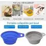 BYOMIGY 2 PCS Foldable Food Bowl Dog Cat Portable Feeding Collapsible Dog Bowl Silicone Bowl Pet Interactive Feeder Pet Bowl Dogs Toy Dog Flying Pie BPA Free for Travel Hiking Camping Blue and Gray BYOMIGY 2 PCS Foldable Food Bowl Dog Cat Portable Feeding Collapsible Dog Bowl Silicone Bowl Pet Interactive Feeder Pet Bowl Dogs Toy Dog Flying Pie BPA Free for Travel Hiking Camping Blue and Gray