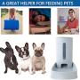 CHZHENG Dog Food Dispenser, Automatic Dog Cat Food Feeder Slow Gravity Feed Bowl Large Capacity, for Small Medium Large Cat Dog Pets