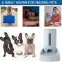CHZHENG Dog Food Dispenser, Automatic Dog Cat Food Feeder Slow Gravity Feed Bowl Large Capacity, for Small Medium Large Cat Dog Pets CHZHENG Dog Food Dispenser, Automatic Dog Cat Food Feeder Slow Gravity Feed Bowl Large Capacity, for Small Medium Large Cat Dog Pets