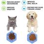 Jubyuan Lick Mat for Dogs，Dog Slow Dispensing Treater ，Dog Peanut Butter Lick Pad with Super Suction to Wall,Pet Lick Mat for Pet Bathing, Grooming, and Dog Training，Blue