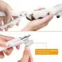 Hobea Dog Nail Clippers and Trimmer with LED Light, Upgraded Cat Nail Clipper with Nail File, Sharp Blade with Lock Switch, Pet Nail Clippers for Small Medium Animals[2020 New Version] (Nail Clipper)