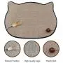 PetLike Cat Scratching Mat Natural Sisal Cat Scratcher Mat with Feather, Scratching Pad Sisal Protect Furniture PetLike Cat Scratching Mat Natural Sisal Cat Scratcher Mat with Feather, Scratching Pad Sisal Protect Furniture