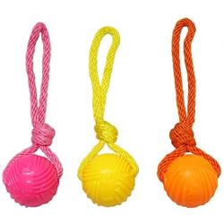 Armitage Good Boy Pets Glow In The Dark Ball On Rope Tug Toy