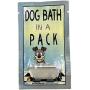 Dog Bath in A Pack - Largest Bath and Grooming Wipes in Individual Packs -New- Perfect for Travel or When on The GO